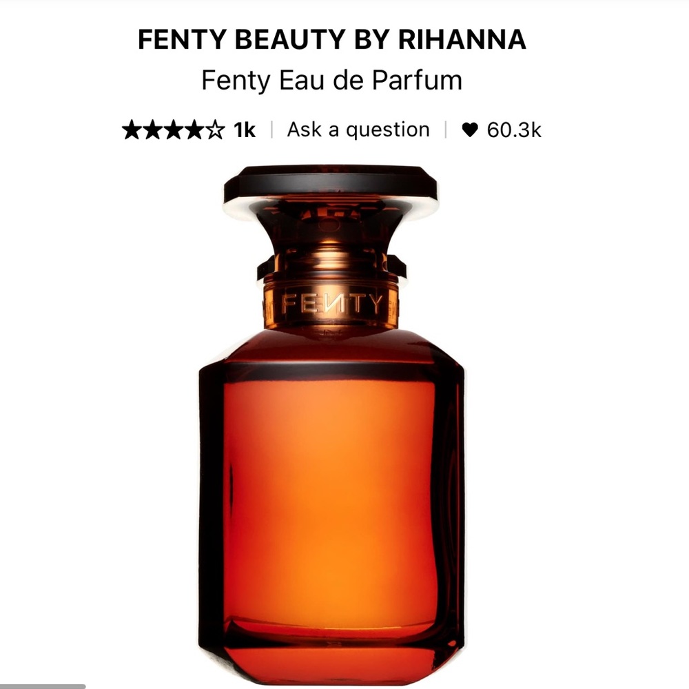 Fenty Beauty by Rihanna Perfume - Brand New Used Once